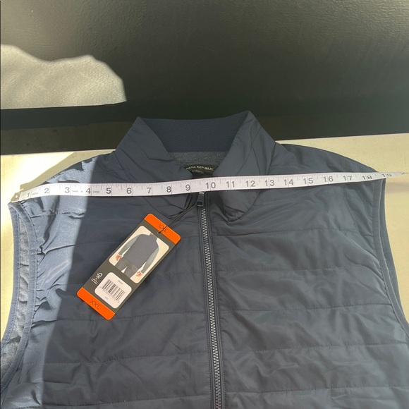 Banana Republic Dark Blue Quilted Vest XXL Men’s NWT - Picture 9 of 10